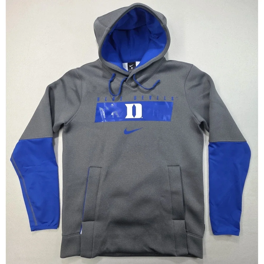 Duke University Nike Hoodie Mens S Basketball Pullover Sweatshirt LIMITED USE‎
